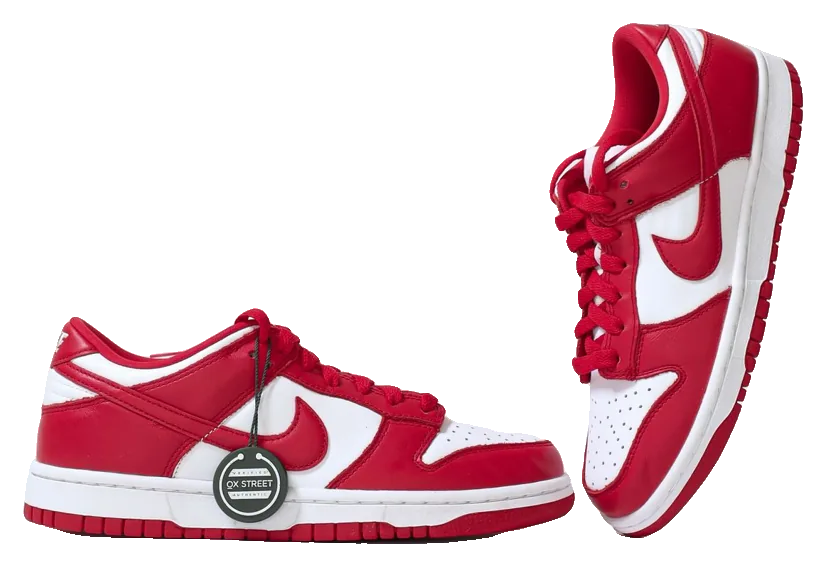 Nike Dunk Low 'University Red' — אדום / לבן